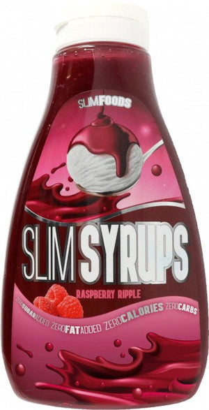 Slim Foods Slim Syrups, Raspberry Ripple - 425 ml.