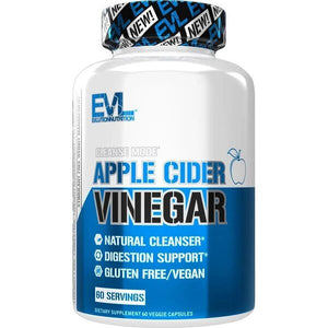 EVLution Nutrition Apple Cider Vinegar - 60 vcaps