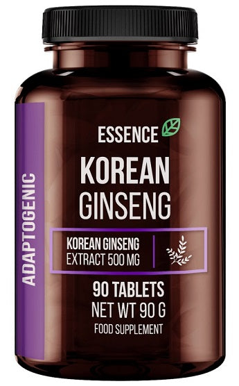 Essence Nutrition Korean Ginseng, 500mg - 90 tablets