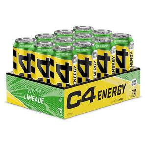 Cellucor C4 Explosive Energy Drink, Twisted Limeade - 12 x 500 ml.