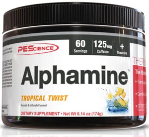 PEScience Alphamine, Tropical Twist - 174 grams
