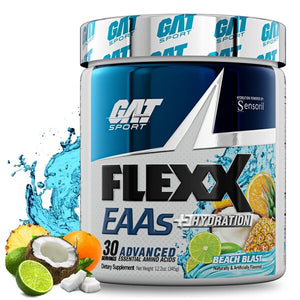 GAT Flexx EAAs + Hydration, Beach Blast - 345 grams