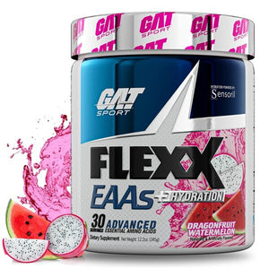 GAT Flexx EAAs + Hydration, Dragon Fruit Watermelon - 345 grams