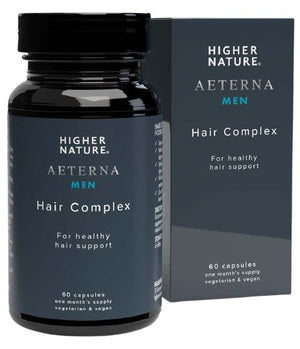 Higher Nature Aeterna Men Hair Complex - 60 caps