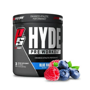 Pro Supps Hyde Pre Workout, Blue Raspberry - 292 grams