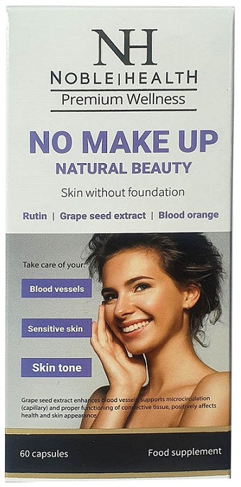 Noble Health No Make Up, Natural Beauty - 60 caps