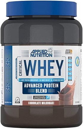 Applied Nutrition Critical Whey, Chocolate - 900 grams