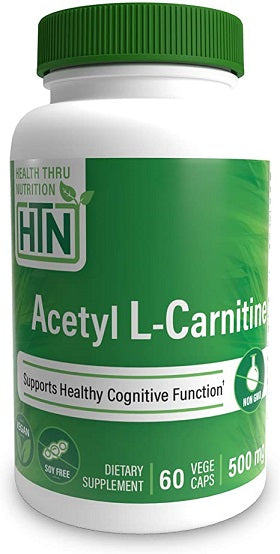 Health Thru Nutrition Acetyl L-Carnitine, 500mg - 60 vcaps