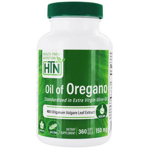 Health Thru Nutrition Oil of Oregano, 150mg - 360 softgels