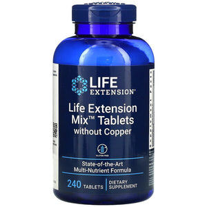 Life Extension Life Extension Mix Tablets without Copper - 240 tablets
