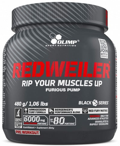Olimp Nutrition RedWeiler, Red Punch (EAN 5901330034428) - 480 grams