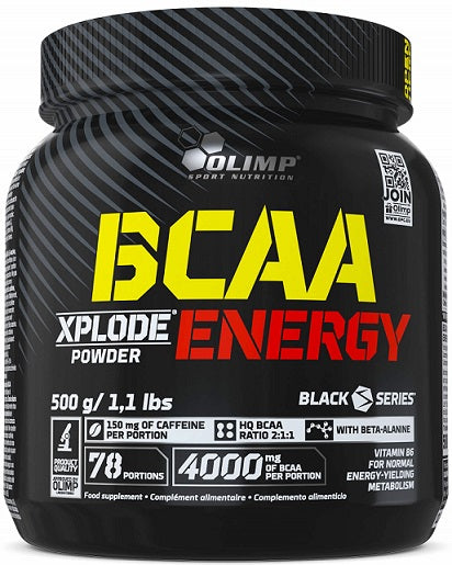 Olimp Nutrition BCAA Xplode Energy, Xplosive Cola (EAN 5901330082764) - 500 grams