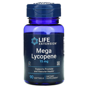 Life Extension Mega Lycopene, 15mg - 90 softgels
