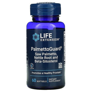 Life Extension PalmettoGuard Saw Palmetto/Nettle Root with Beta-Sitosterol - 60 softgels