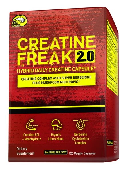 PharmaFreak Creatine Freak 2.0 - 120 vcaps