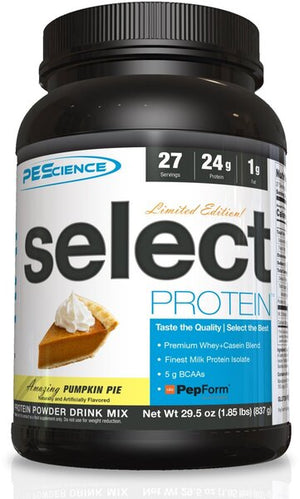 PEScience Select Protein, Amazing Pumpkin Pie Limited Edition - 837 grams