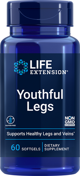 Life Extension Youthful Legs - 60 softgels