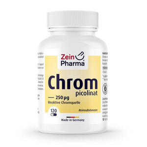 Zein Pharma Chromium Picolinate, 250mcg - 120 caps