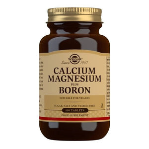 Solgar Calcium Magnesium plus Boron - 100 tablets