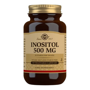 Solgar Inositol, 500mg - 50 vcaps