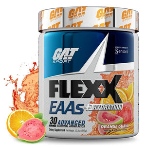 GAT Flexx EAAs + Hydration, Orange Guava - 345 grams
