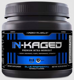 Kaged Muscle In-Kaged, Blue Raspberry - 310 grams