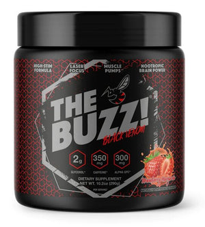 The Buzz! The Buzz! Black Venom, Strawberry Margarita - 290 grams