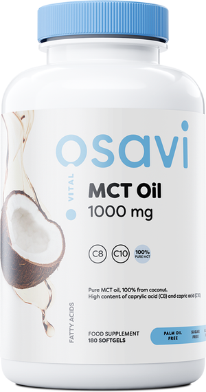 Osavi MCT Oil, 1000mg - 180 softgels