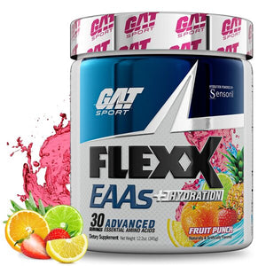 GAT Flexx EAAs + Hydatrion, Fruit Punch - 360 grams
