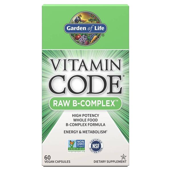 Garden of Life Vitamin Code RAW B-Complex - 60 vcaps