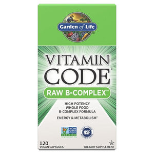 Garden of Life Vitamin Code RAW B-Complex - 120 vcaps
