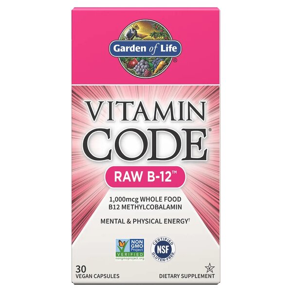 Garden of Life Vitamin Code RAW B-12 - 30 vcaps