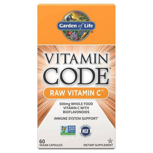 Garden of Life Vitamin Code RAW Vitamin C - 60 vcaps