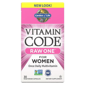 Garden of Life Vitamin Code RAW ONE for Women - 30 vcaps