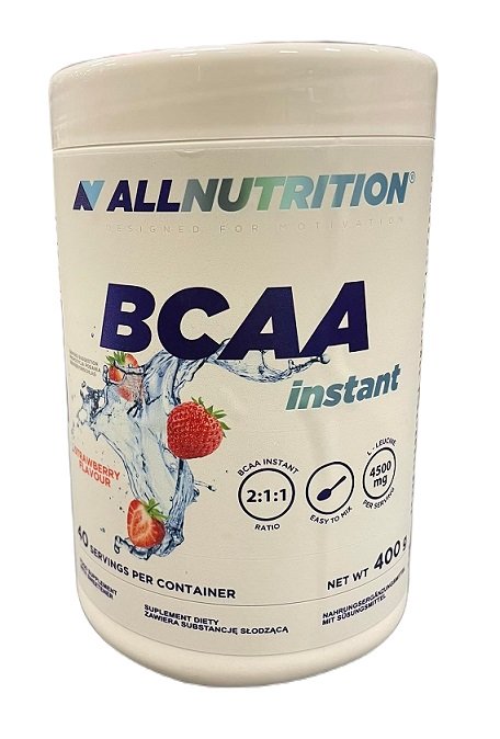 Allnutrition BCAA Instant, Strawberry - 400 grams