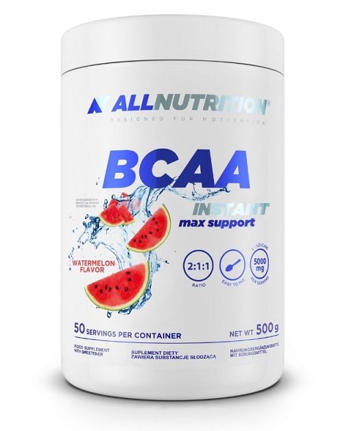 Allnutrition BCAA Max Support Instant, Watermelon - 500 grams
