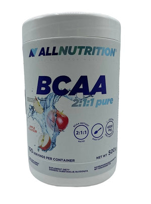 Allnutrition BCAA 2:1:1 Pure, Apple - 500 grams