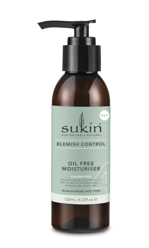 Sukin Blemish Control Oil Free Moisturiser 125ml